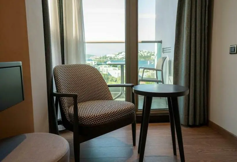 オーシャンビューデラックスルーム, Palm Hills Hotel Bodrum