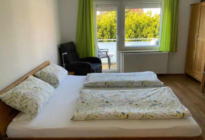 חדר סטנדרט עם מרפסת, Pension Deichblick 2