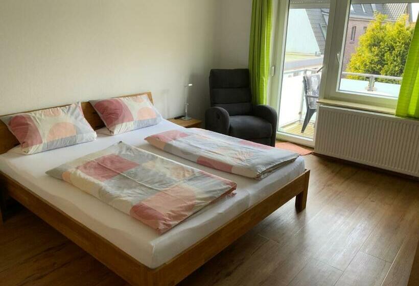 חדר סטנדרט עם מרפסת, Pension Deichblick 2