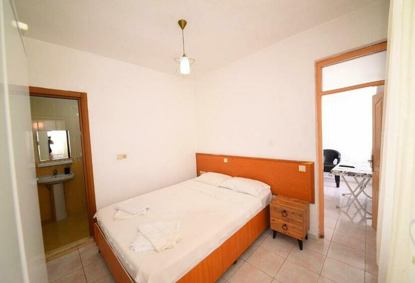 バルコニー付き１ベッドルームアパートメント, Fethiye Apart Otel