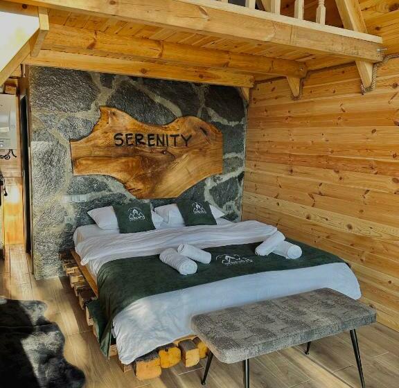 חדר סופריור נוף לגינה, Ri̇ze Sereni̇ty Bungalov