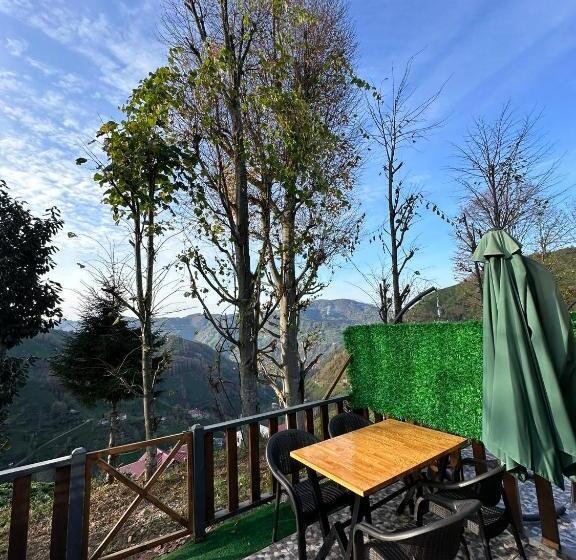 غرفة ديلوكس مطلة على الجبل, Ri̇ze Sereni̇ty Bungalov