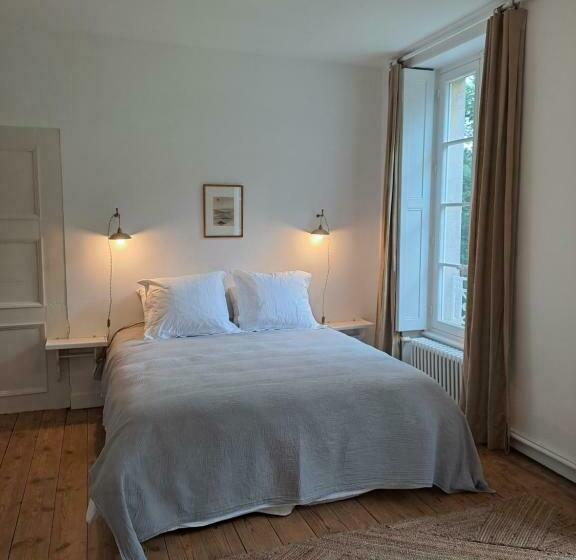 غرفة قياسية مطلّة علي الحديقة, La Maison Pelloquin