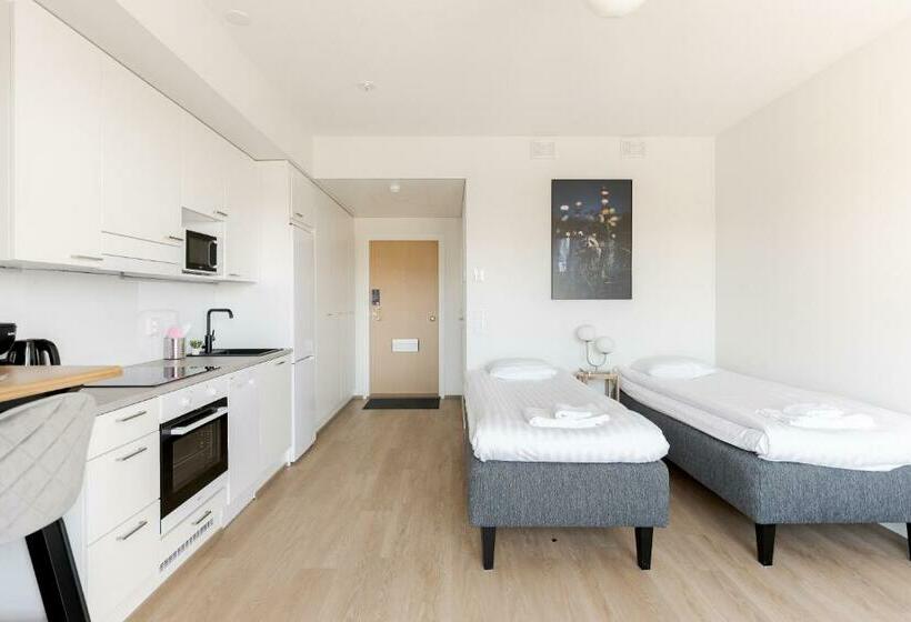 Студио Стандарт с Балконом, Serviced Apartments Pirkkala By Uhanda