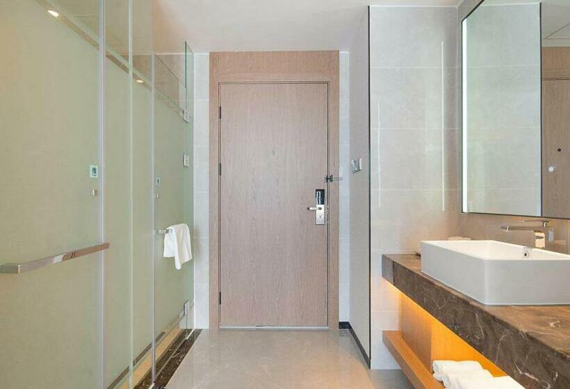 Номер Премиум Вид на Город, Kyriad Hotel Guigang Wuyue Plaza Railway Station