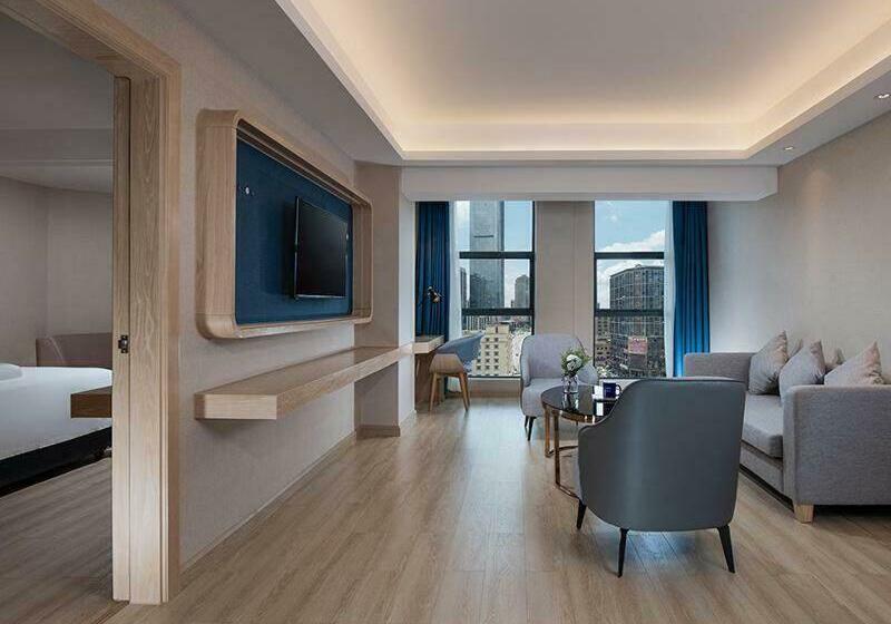 Sviitti Näkymä, Kyriad Marvelous Hotel Huizhou South Station Danshui Yi Center