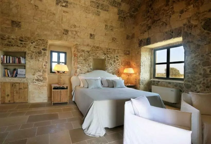 سوییت با چشمانداز دریا, Masseria Fano Relais & Wine