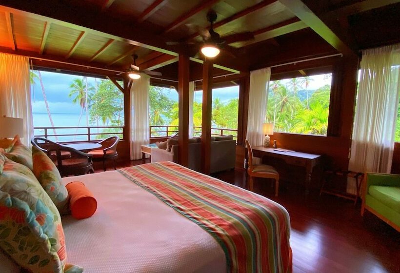 חדר דלוקס נוף לים, Playa Cativo Lodge