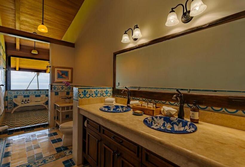 חדר דלוקס נוף לים, Playa Cativo Lodge