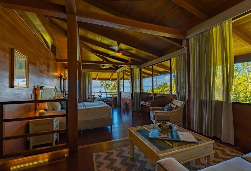 חדר דלוקס נוף לים, Playa Cativo Lodge