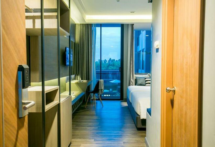 חדר דלוקס, The Crystal Hotel Buriram   Formerly X2 Vibe Buriram