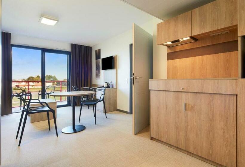 דירת חדר, Kyriad Prestige Residence & Spa Cabourg Dives Sur Mer