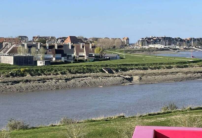 דירה בת חדר שינה 1 עם נוף, Kyriad Prestige Residence & Spa Cabourg Dives Sur Mer