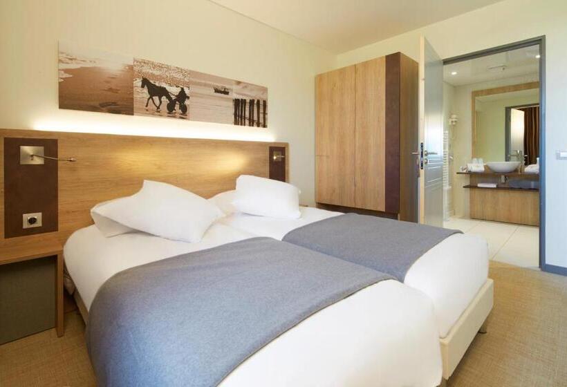 דירה בת חדר שינה 1 עם נוף, Kyriad Prestige Residence & Spa Cabourg Dives Sur Mer