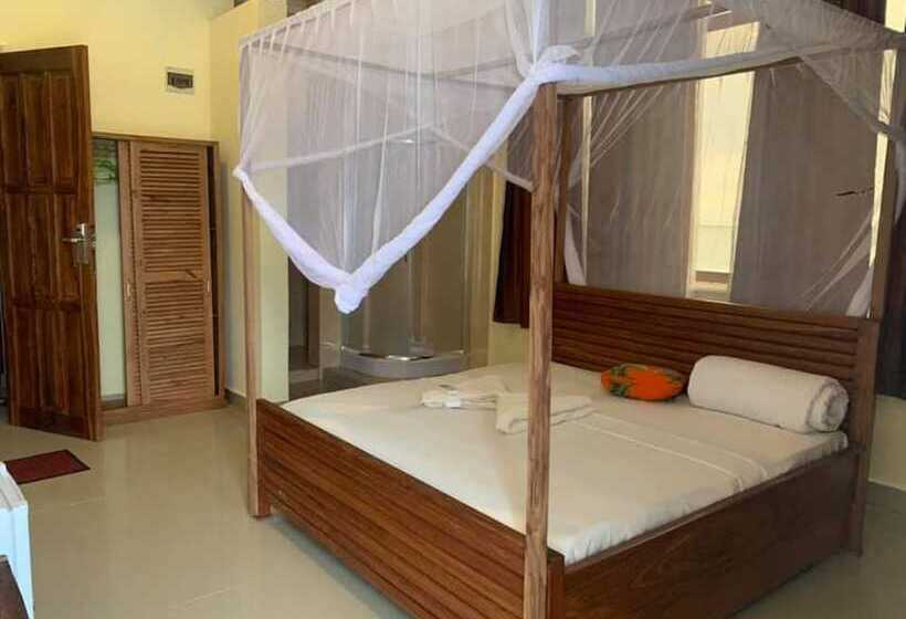 带双人床的经济房间, Mocco Beach Villa