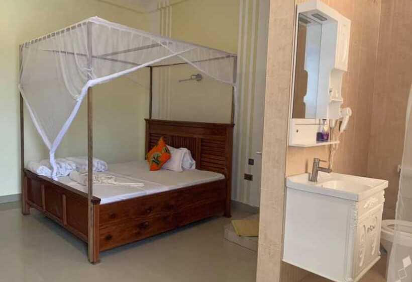 带双人床的经济房间, Mocco Beach Villa