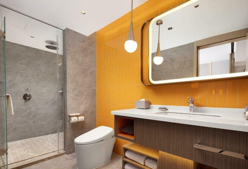 Superior Værelse King Size Seng, Home2 Suites By Hilton Chengdu Kuanzhai Alley