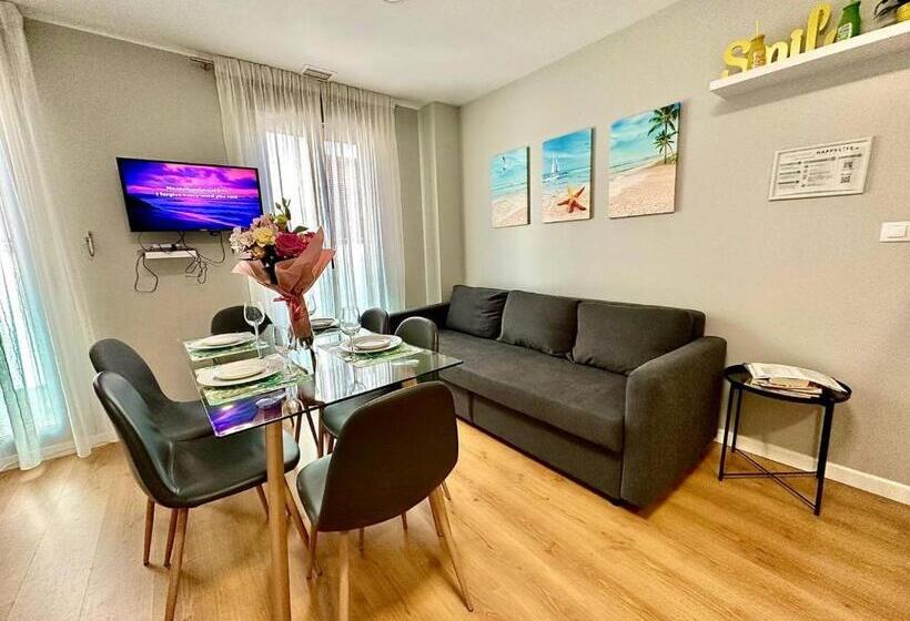 آپارتمان 1 خوابه با تراس, Apart Hotel Happy Life