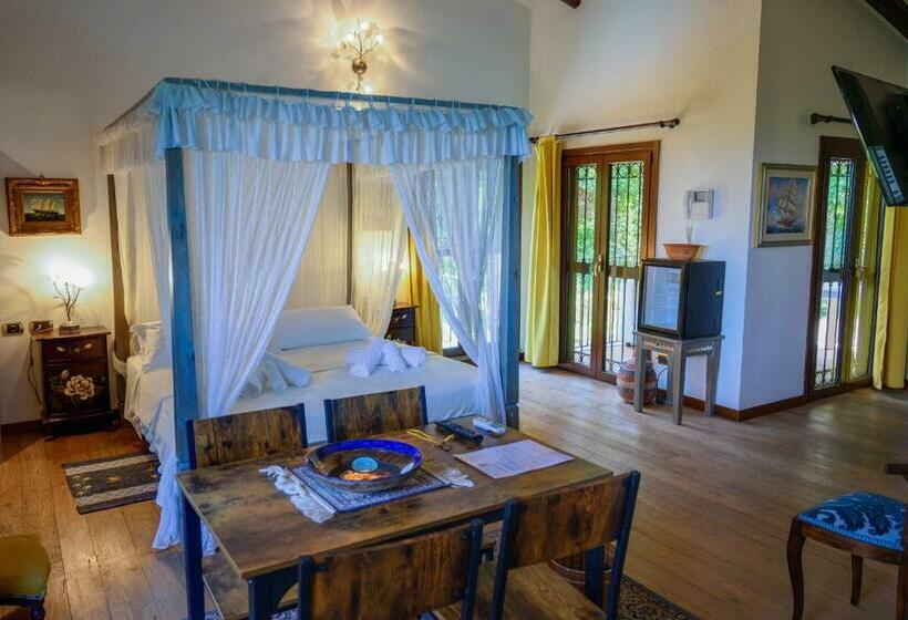 חדר דלוקס עם מרפסת, Villa Pusiana