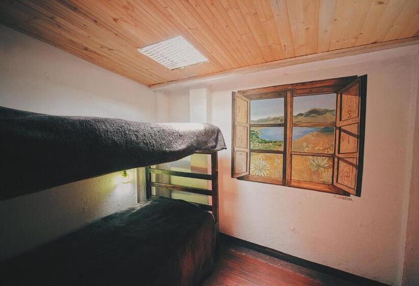 تختخواب در اتاق مشترک, Hostal Casa Del Frailejón   Café