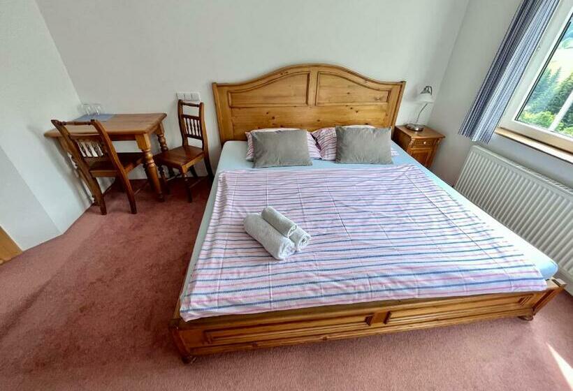 带山景的复式房间, Pension Moravěnka