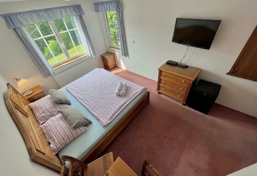 带山景的复式房间, Pension Moravěnka