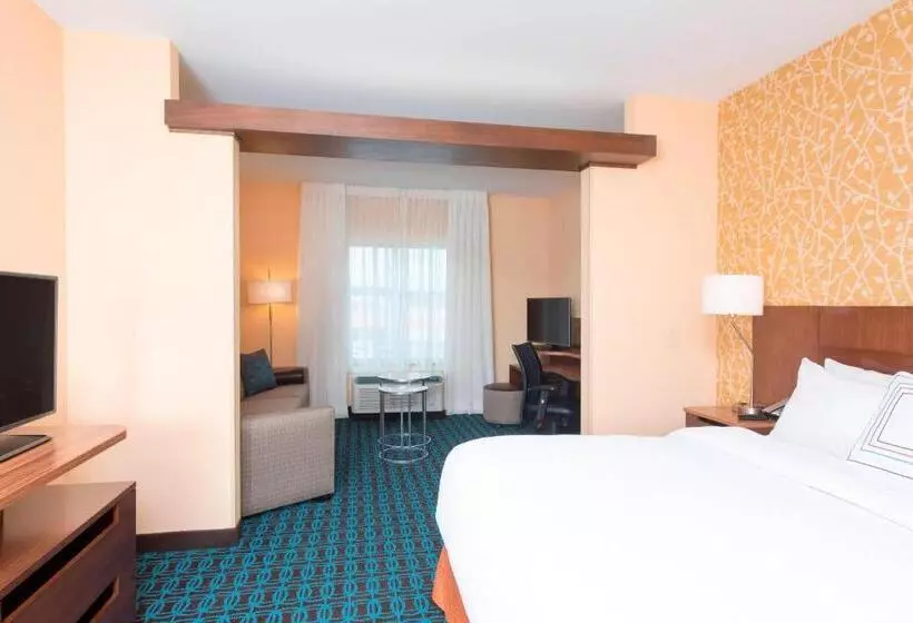 سوئیت با تخت بزرگ, Fairfield Inn & Suites By Marriott Jackson Clinton