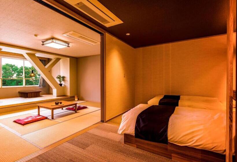 带泳池观景的豪华房, Taoya Shirahama Senjyo