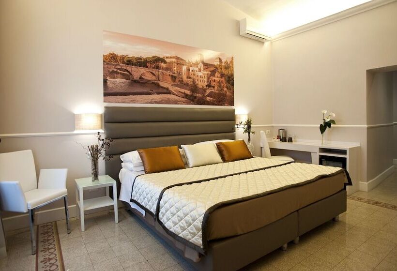 חדר דלוקס, Daplace   La Mongolfiera Rooms In Navona