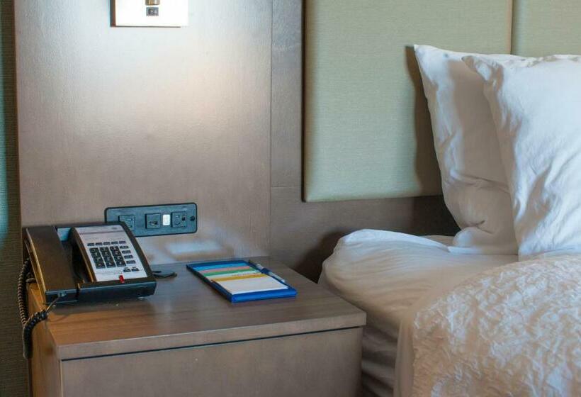 キングサイズベッドのスタンダードルーム, Hampton Inn & Suites Downtown St. Paul