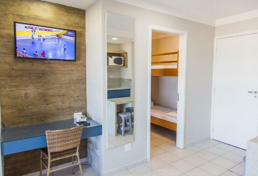 غرفة عائلية, Spazio Marine Hotel   Guaratuba