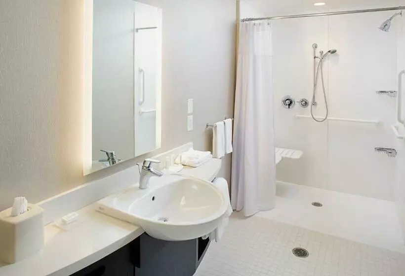 キングサイドベッドのスタンダードワンルーム, Springhill Suites By Marriott Carle Place Garden City