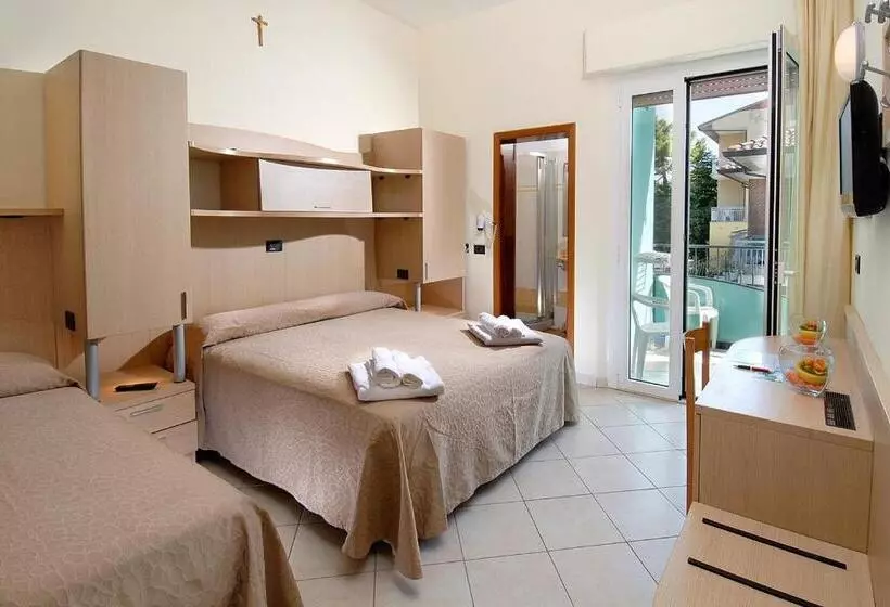اتاق استاندارد سه نفره, Park Hotel Morigi Garden & Spa