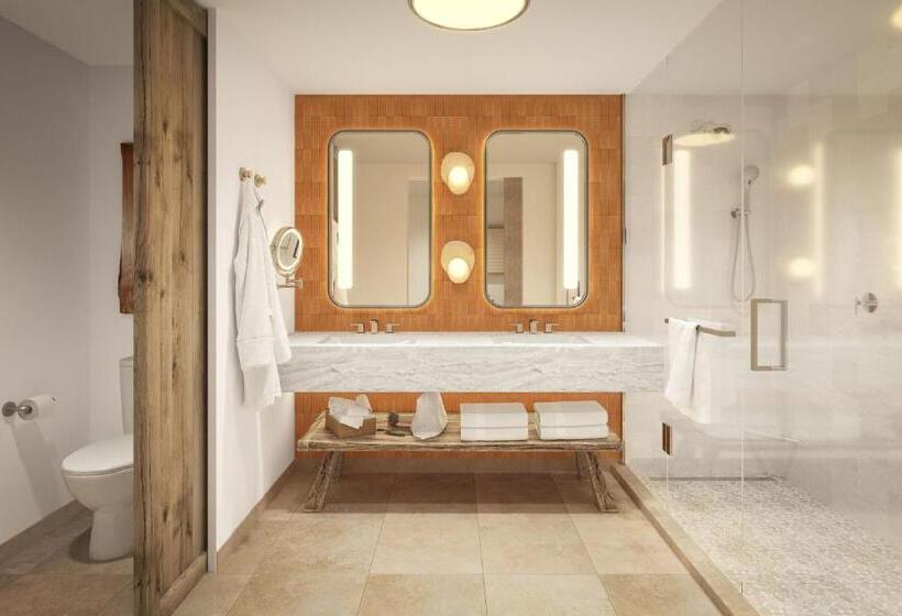 اتاق لوکس با تخت بزرگ, Salterra, A Luxury Collection Resort & Spa, Turks & Caicos 
