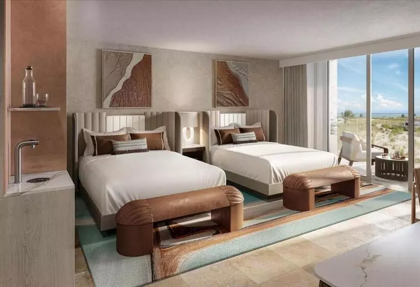 اتاق لوکس با تخت دو نفره بزرگ, Salterra, A Luxury Collection Resort & Spa, Turks & Caicos