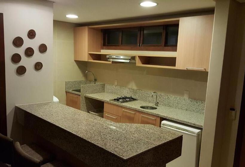 غرفة ديلوكس مزودة بشرفة, Manacá Apartamentos , Kariri Beach , Cumbuco