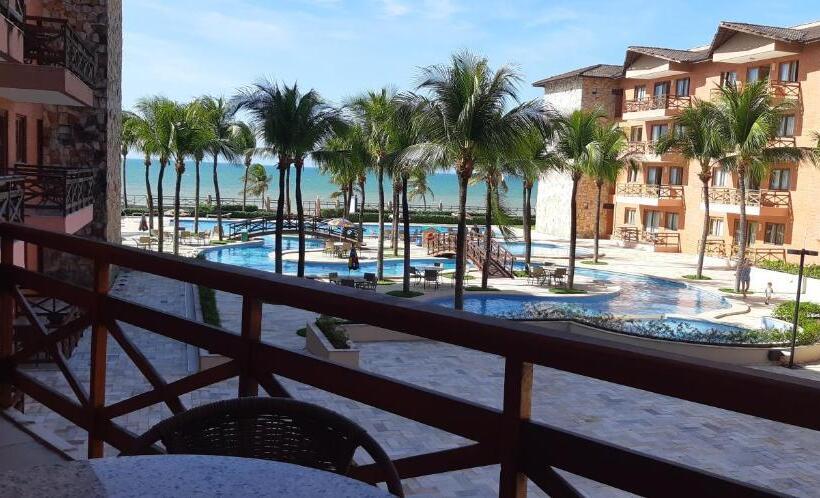 غرفة قياسية ثلاثية مزودة بشرفة, Manacá Apartamentos , Kariri Beach , Cumbuco