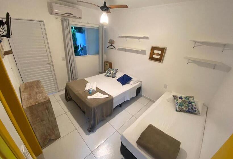 غرفة قياسية ثلاثية مزودة بشرفة, E Pousada Pouso54