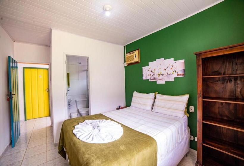 이코노미 룸, Pousada Cantinho Do Sossego Paraty Tem Piscina Com Vista Pra Montanha, Salão De Jogos, Café Da Manhã