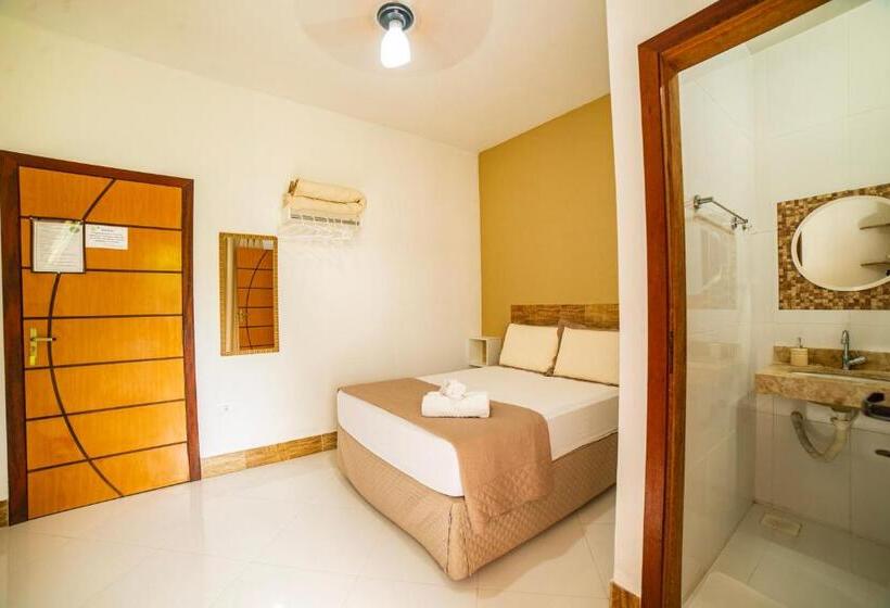 バルコニー付きデラックスルーム, Pousada Cantinho Do Sossego Paraty Tem Piscina Com Vista Pra Montanha, Salão De Jogos, Café Da Manhã