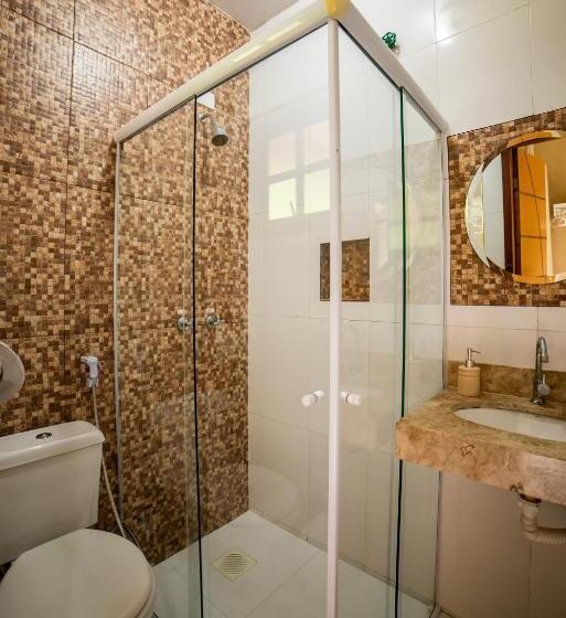 バルコニー付きデラックスルーム, Pousada Cantinho Do Sossego Paraty Tem Piscina Com Vista Pra Montanha, Salão De Jogos, Café Da Manhã