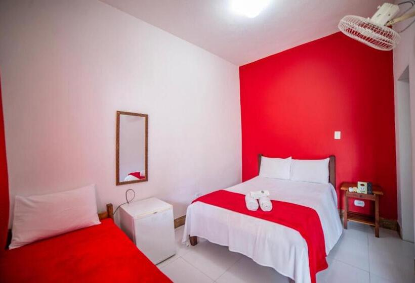 デラックストリプルルーム, Pousada Cantinho Do Sossego Paraty Tem Piscina Com Vista Pra Montanha, Salão De Jogos, Café Da Manhã