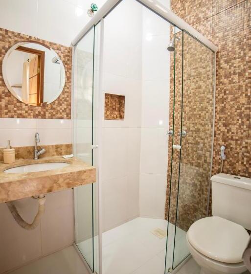 バルコニー付きデラックスルーム, Pousada Cantinho Do Sossego Paraty Tem Piscina Com Vista Pra Montanha, Salão De Jogos, Café Da Manhã