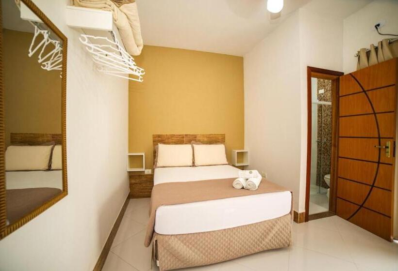 バルコニー付きデラックスルーム, Pousada Cantinho Do Sossego Paraty Tem Piscina Com Vista Pra Montanha, Salão De Jogos, Café Da Manhã