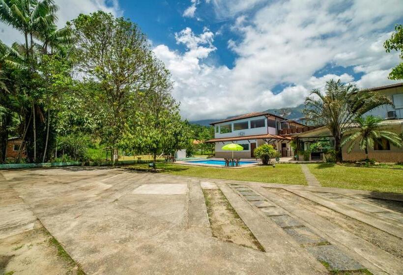 バルコニー付きデラックスルーム, Pousada Cantinho Do Sossego Paraty Tem Piscina Com Vista Pra Montanha, Salão De Jogos, Café Da Manhã