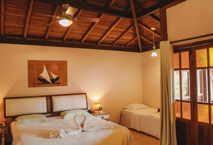 Трехместный Номер Стандарт Вид на Сад, Pousada Villa Bella