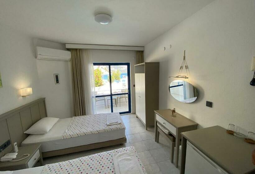 オーシャンビュースタンダードルームバルコニー付き, Turunç Malmen