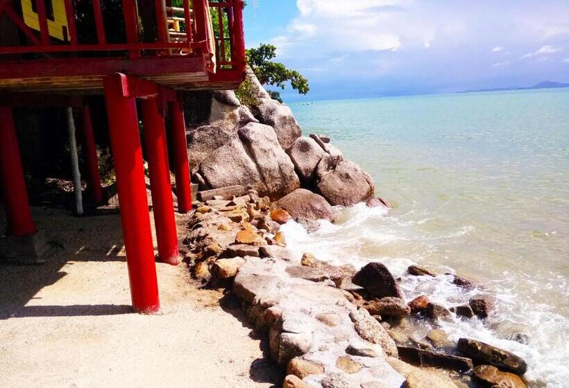 标准间带阳台, Golden Beach Resort Koh Phangan