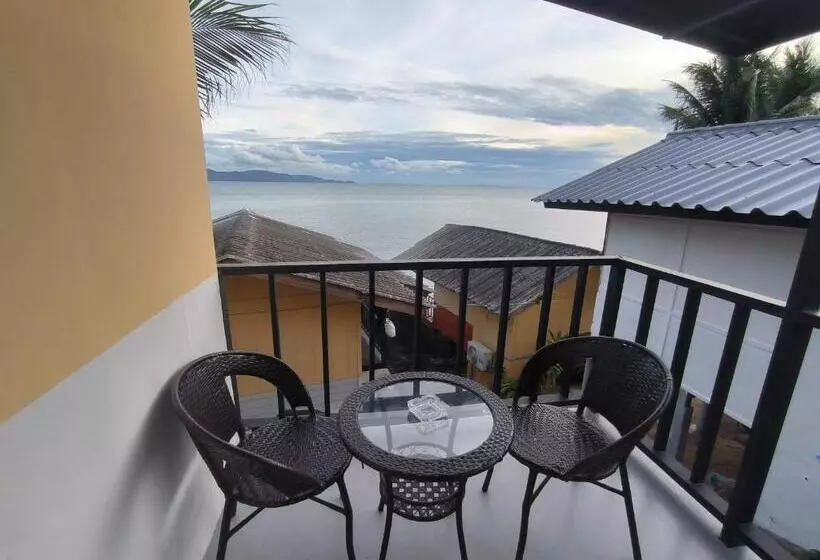 オーシャンビューのスタンダードバンガロー, Golden Beach Resort Koh Phangan
