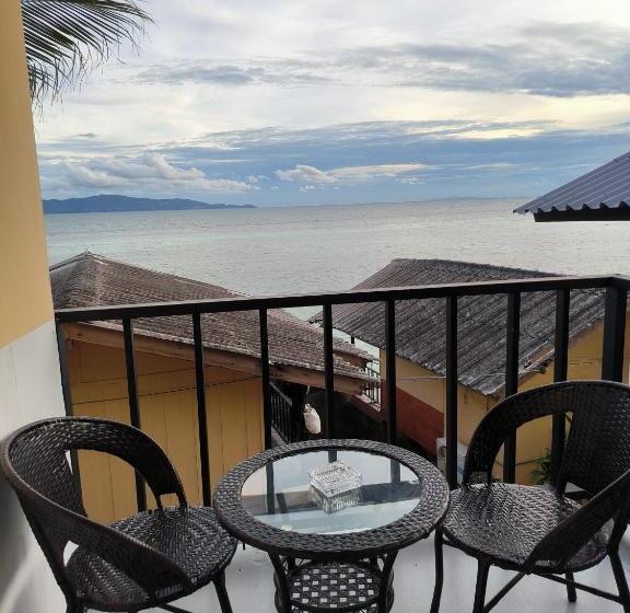바다 전망 스탠다드 방갈로, Golden Beach Resort Koh Phangan